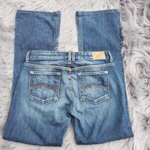 Armani Exchange Faded Boot Cut Jeans sz 4 Short